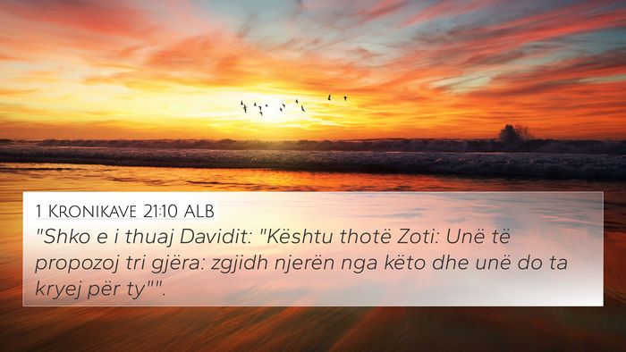1 Kronikave 21:10 ALB 4K Wallpaper - 