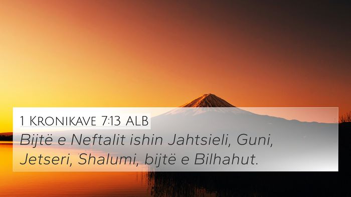 1 Kronikave 7:13 ALB Bible Verse Image