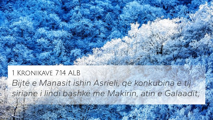 1 Kronikave 7:14 ALB Bible Verse Image