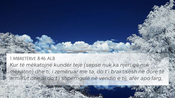 1 Mbretërve 8:46 ALB Bible Verse Image