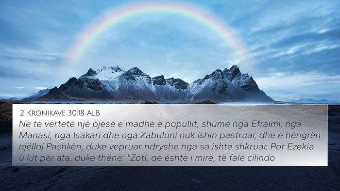 2 Kronikave 30:18 ALB Bible Verse Image