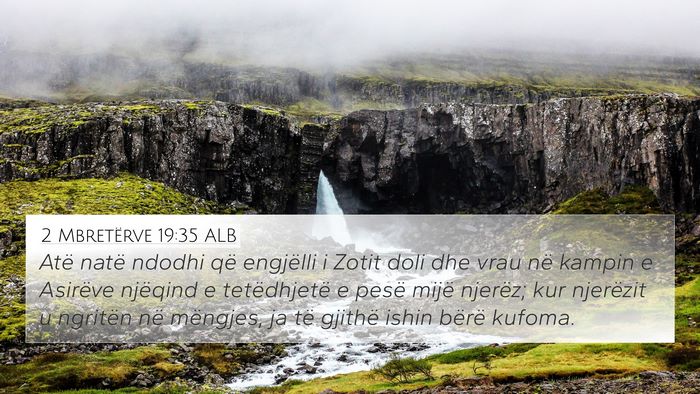 2 Mbretërve 19:35 ALB Bible Verse Image