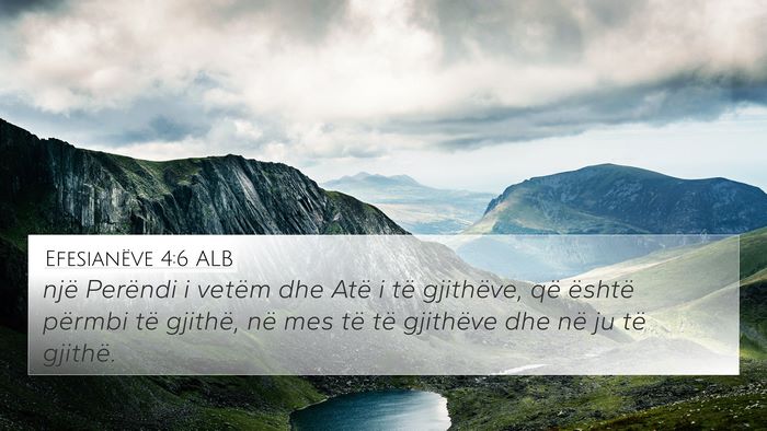 Efesianëve 4:6 ALB Bible Verse Image