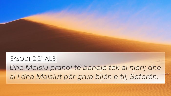 Eksodi 2:21 ALB Bible Verse Image