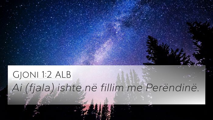 Gjoni 1:2 ALB Bible Verse Image