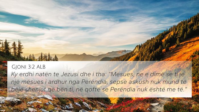 Gjoni 3:2 ALB Bible Verse Image