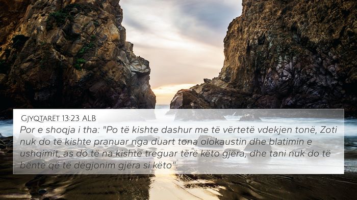 Gjyqtarët 13:23 ALB Bible Verse Image