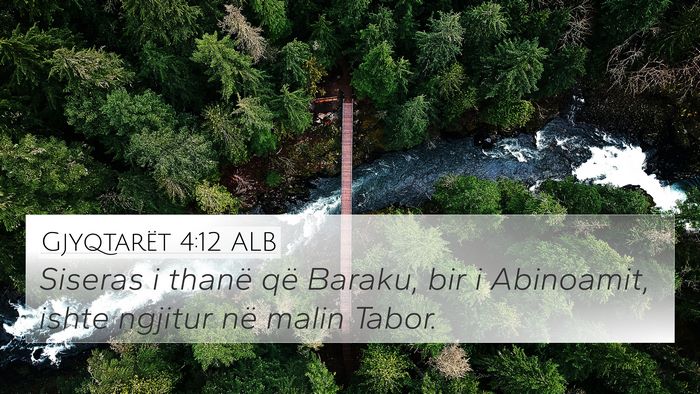 Gjyqtarët 4:12 ALB Bible Verse Image