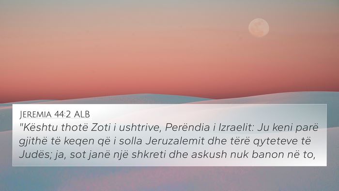 Jeremia 44:2 ALB 4K Wallpaper - 