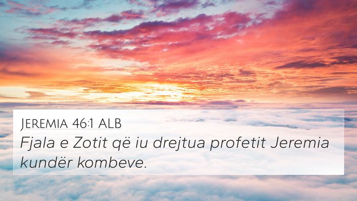 Jeremia 46:1 ALB Bible Verse Image