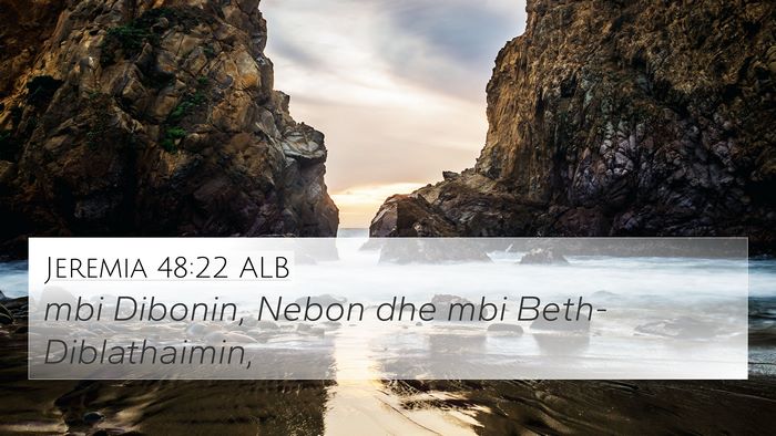 Jeremia 48:22 ALB Bible Verse Image