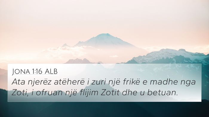 Jona 1:16 ALB Bible Verse Image