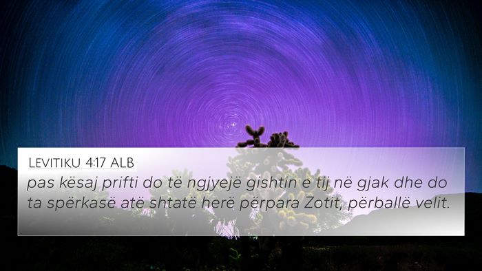 Levitiku 4:17 ALB Bible Verse Image