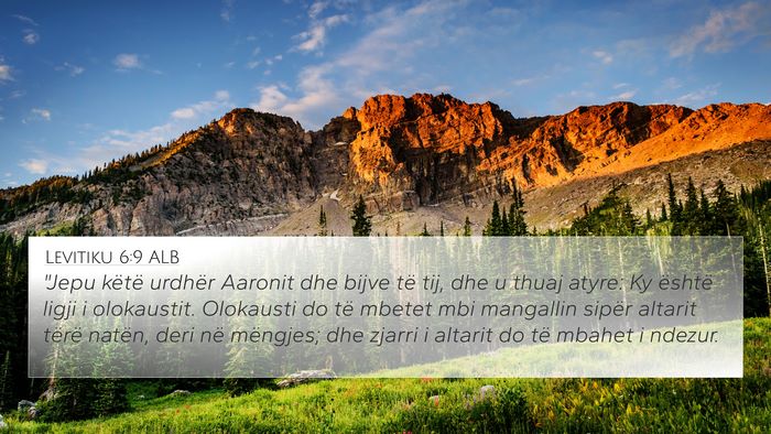 Levitiku 6:9 ALB 4K Wallpaper - 
