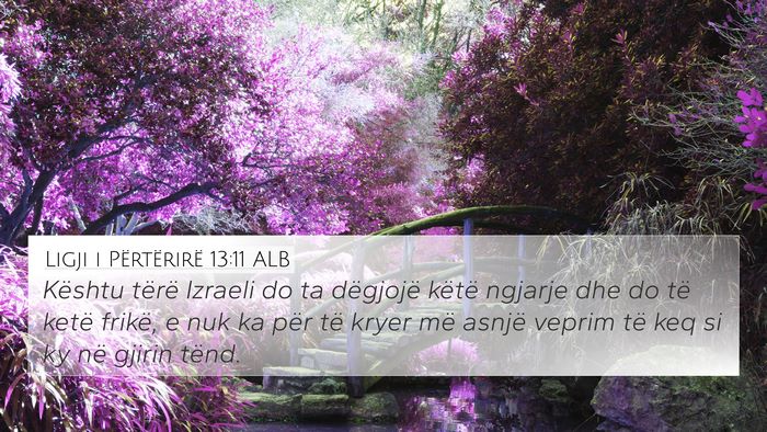 Ligji i Përtërirë 13:11 ALB Bible Verse Image