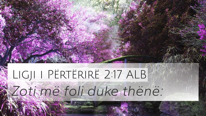 Ligji i Përtërirë 2:17 ALB 4K Wallpaper - Zoti më foli duke - 4K Wallpaper Bible Verse