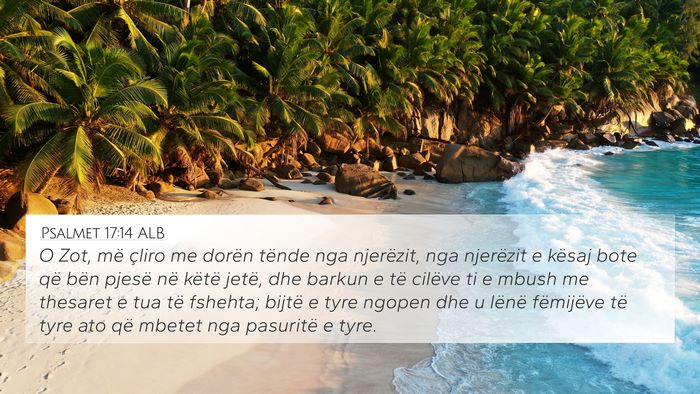 Psalmet 17:14 ALB Bible Verse Image