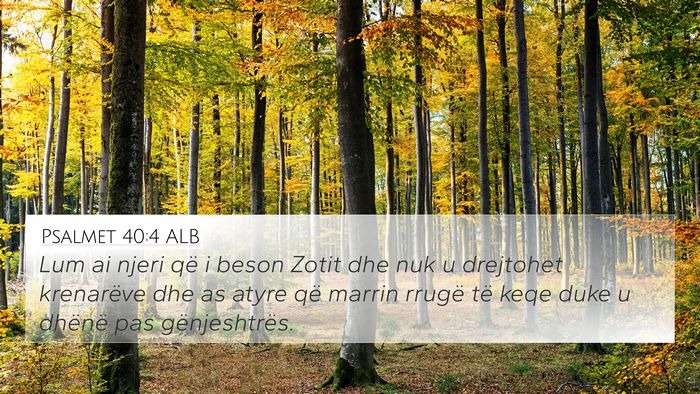 Psalmet 40:4 ALB Bible Verse Image