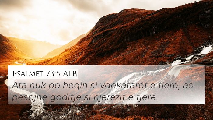 Psalmet 73:5 ALB Bible Verse Image