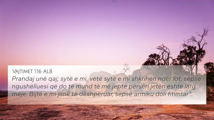 Vajtimet 1:16 ALB Bible Verse Image