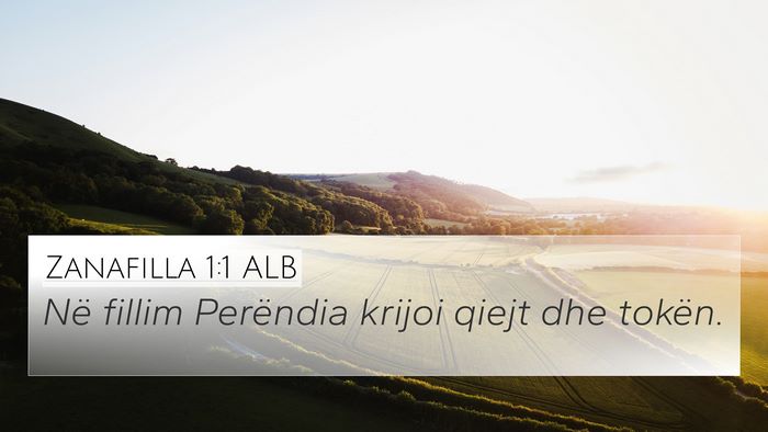 Zanafilla 1:1 ALB Bible Verse Image