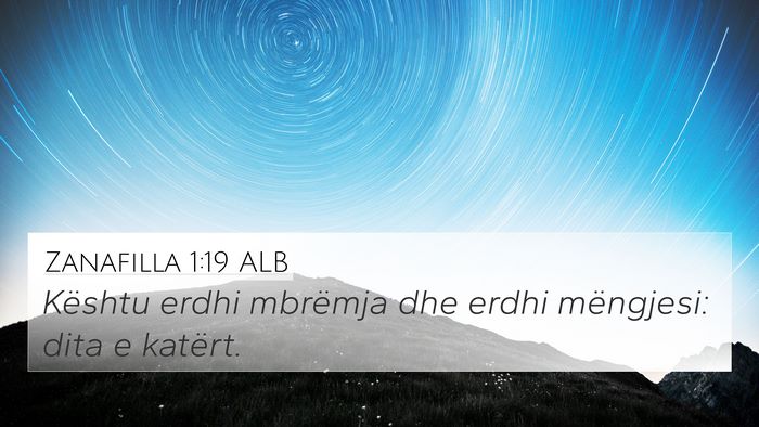 Zanafilla 1:19 ALB Bible Verse Image