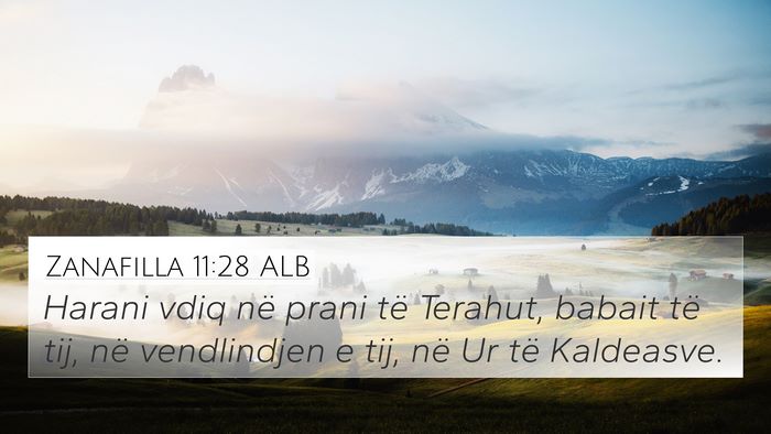 Zanafilla 11:28 ALB Bible Verse Image