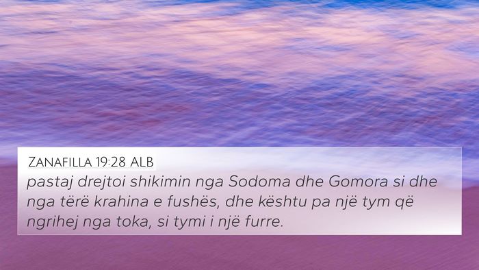 Zanafilla 19:28 ALB Bible Verse Image