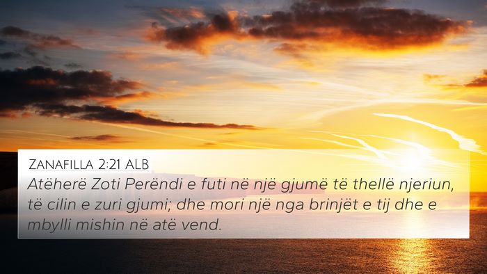 Zanafilla 2:21 ALB Bible Verse Image