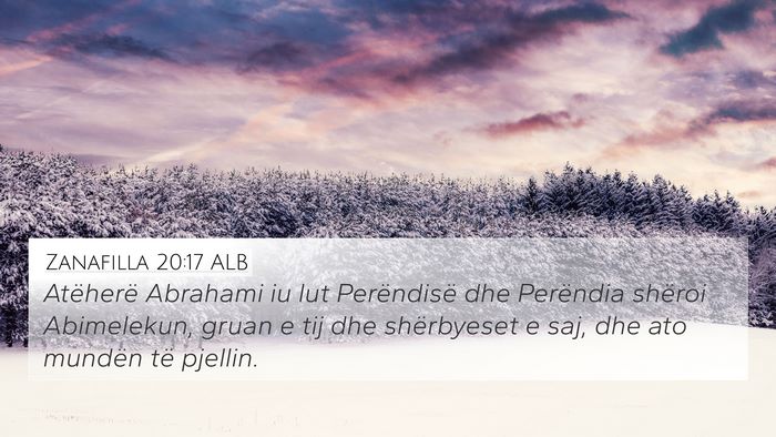 Zanafilla 20:17 ALB Bible Verse Image