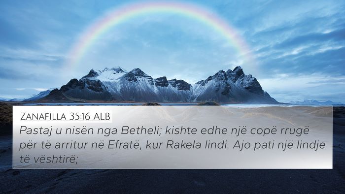 Zanafilla 35:16 ALB Bible Verse Image