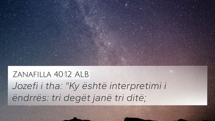 Zanafilla 40:12 ALB 4K Wallpaper - Jozefi i tha: 