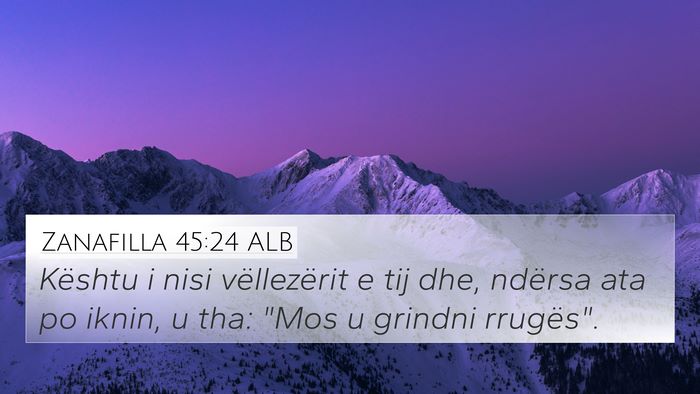 Zanafilla 45:24 ALB Bible Verse Image