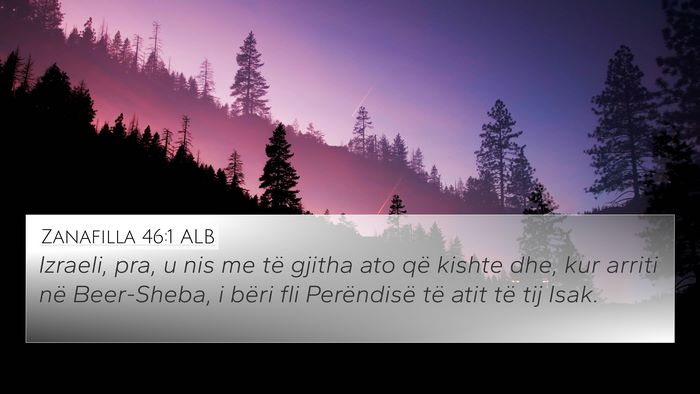 Zanafilla 46:1 ALB Bible Verse Image