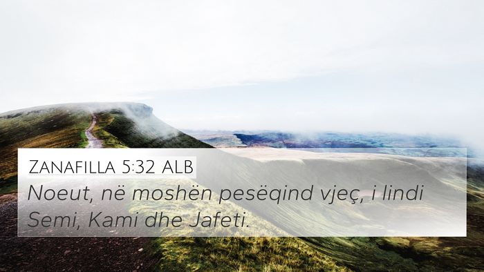 Zanafilla 5:32 ALB Bible Verse Image