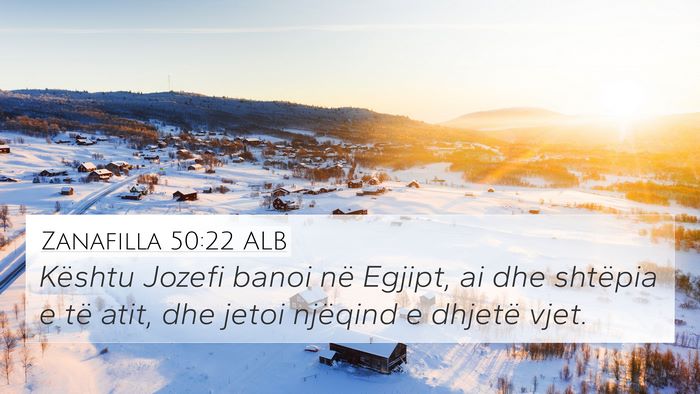 Zanafilla 50:22 ALB Bible Verse Image
