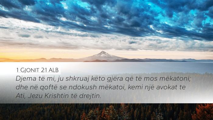 1 Gjonit 2:1 ALB Bible Verse Image