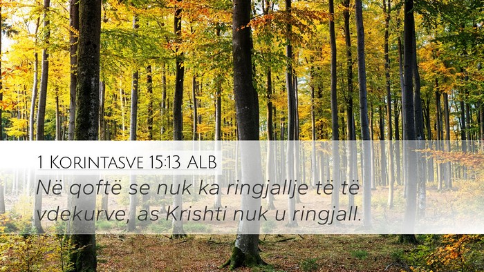 1 Korintasve 15:13 ALB Bible Verse Image