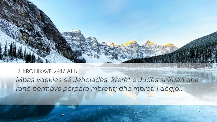2 Kronikave 24:17 ALB Bible Verse Image