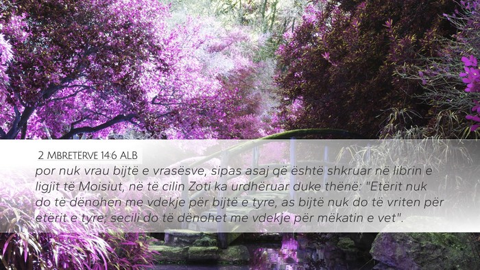 2 Mbretërve 14:6 ALB Bible Verse Image