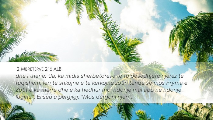 2 Mbretërve 2:16 ALB Bible Verse Image