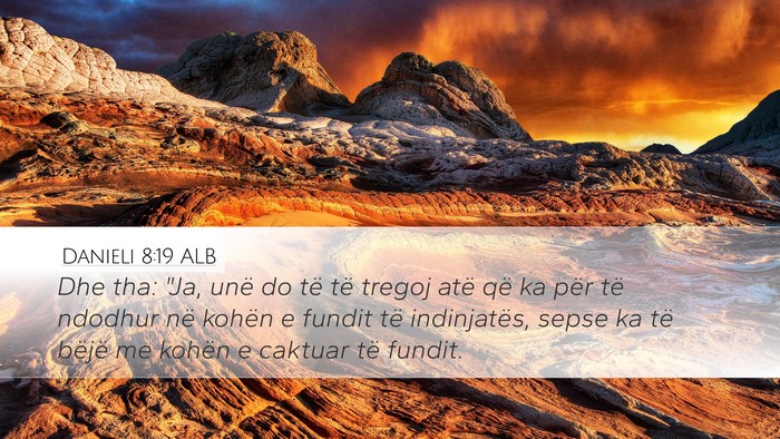 Danieli 8:19 ALB Bible Verse Image