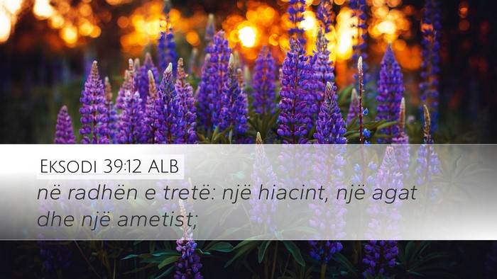 Eksodi 39:12 ALB Bible Verse Image
