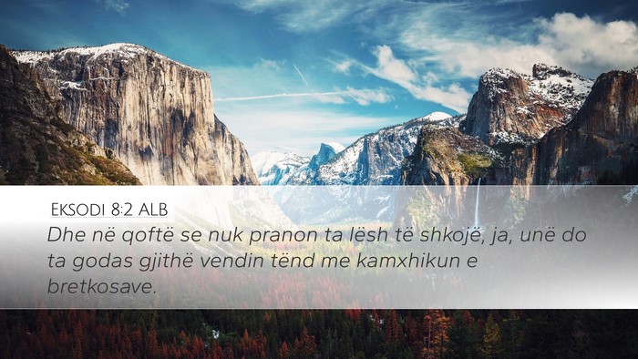 Eksodi 8:2 ALB Bible Verse Image