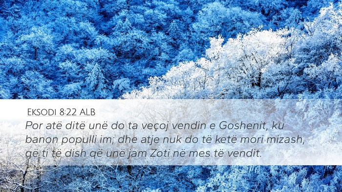 Eksodi 8:22 ALB Bible Verse Image