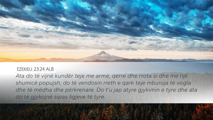 Ezekieli 23:24 ALB Bible Verse Image