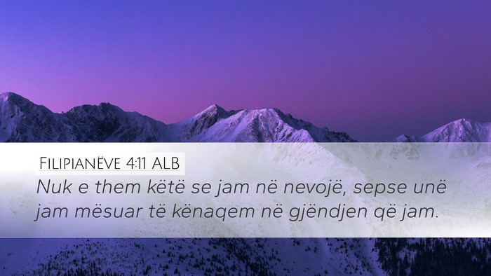 Filipianëve 4:11 ALB Bible Verse Image
