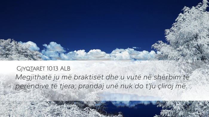 Gjyqtarët 10:13 ALB Bible Verse Image