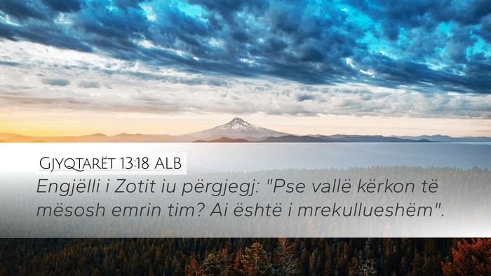 Gjyqtarët 13:18 ALB Bible Verse Image