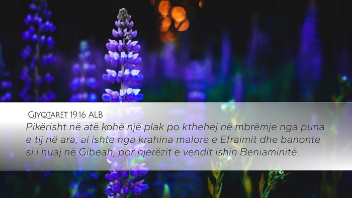 Gjyqtarët 19:16 ALB Bible Verse Image